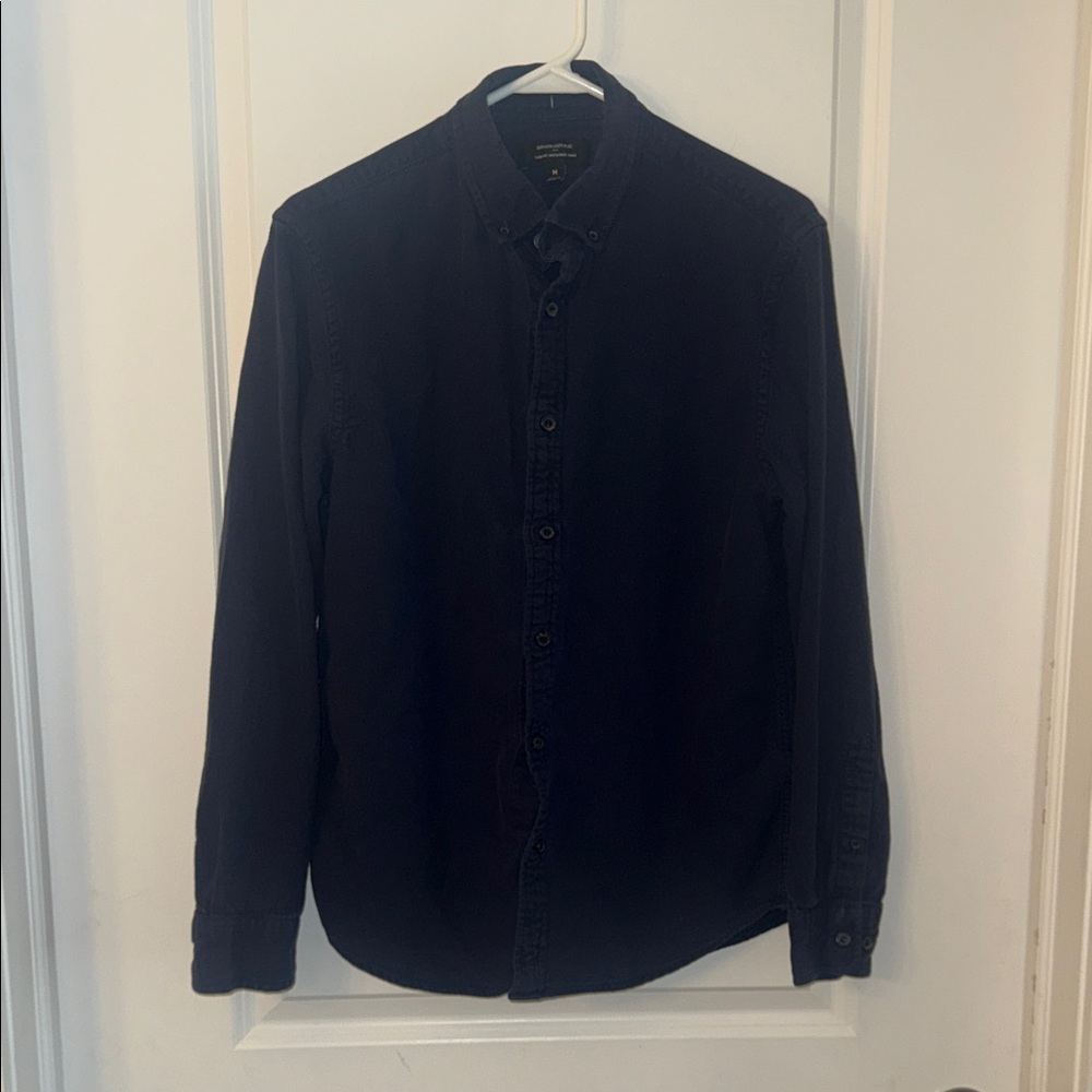 Banana Republic Dark Blue Casual Shirt